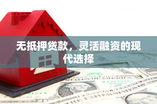 袁州无抵押贷款，灵活融资的现代选择