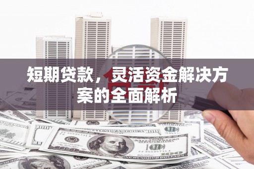 袁州短期贷款，灵活资金解决方案的全面解析