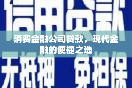 袁州消费金融公司贷款，现代金融的便捷之选