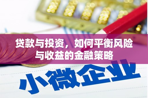 袁州贷款与投资，如何平衡风险与收益的金融策略